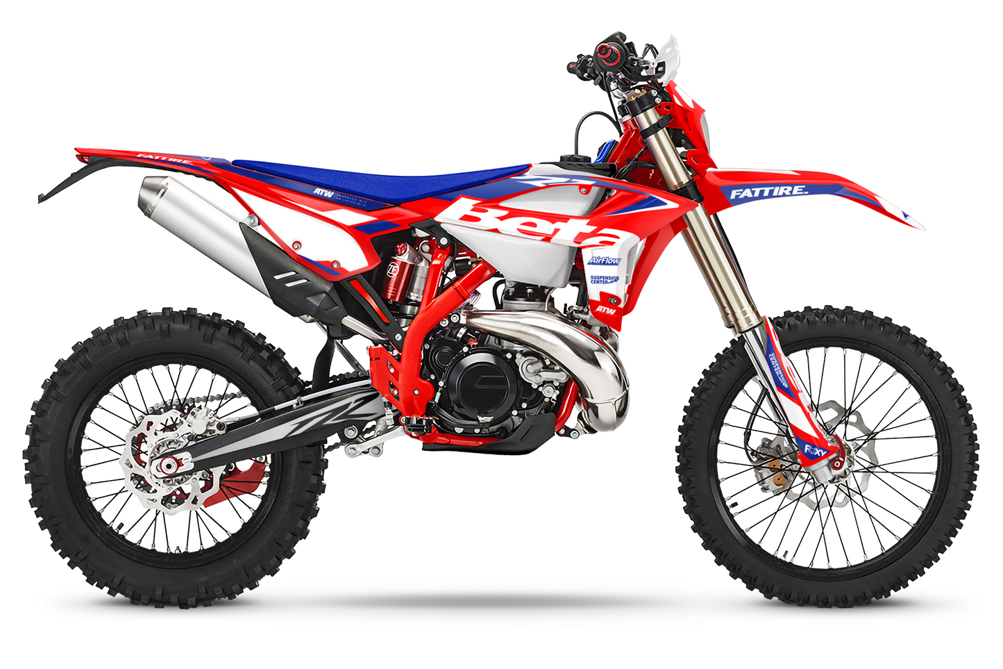 KIT DÉCO MOTOCROSS “FACTORY” POUR BETA X-TRAINER BLEU - ATW DESIGN