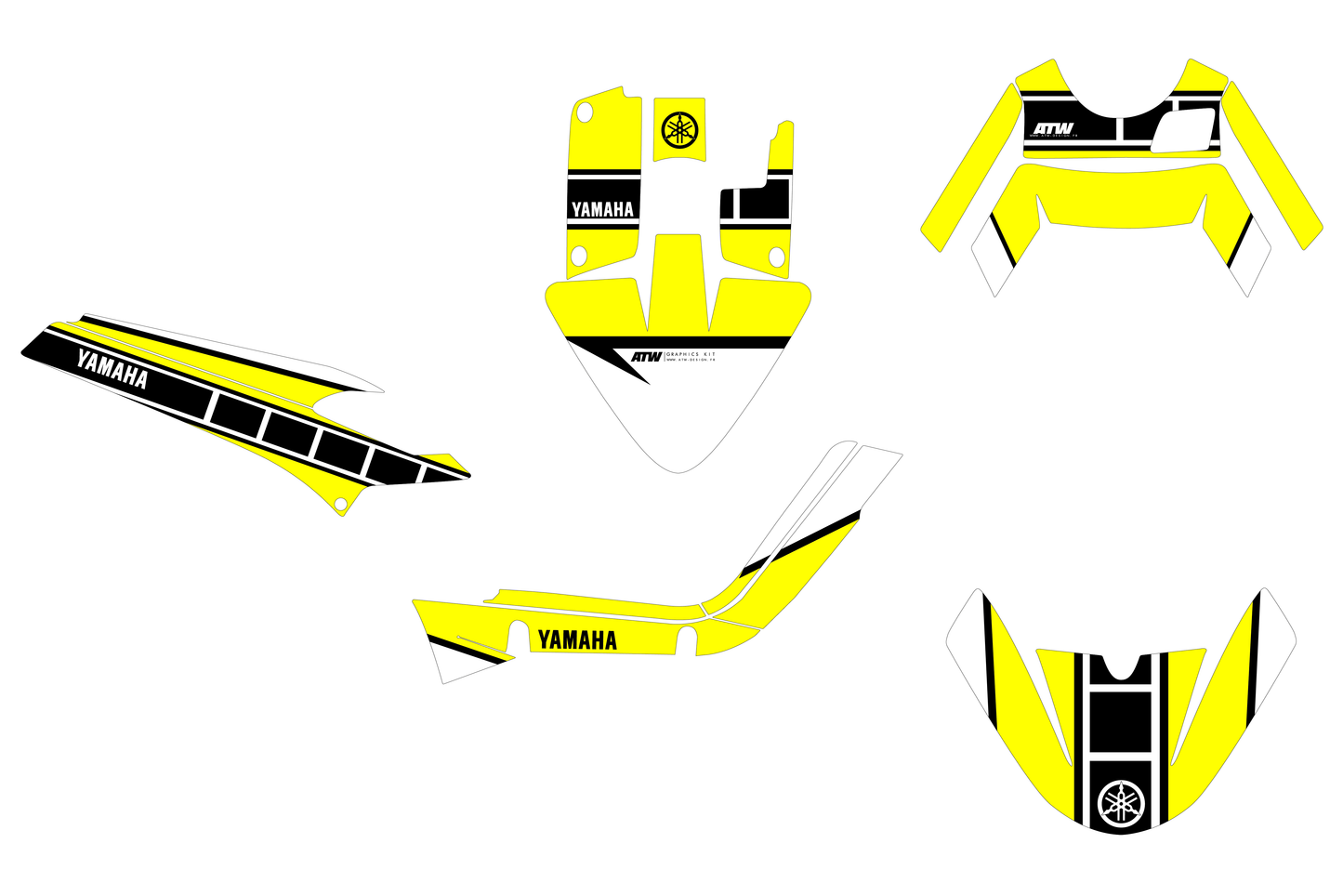 Kit déco Scooter “Year” Yamaha MBK Booster - Personnalisable