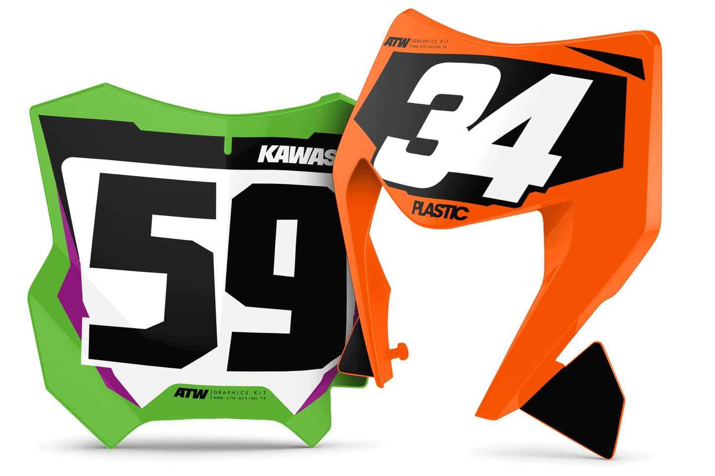 Kit déco Plaque Numéro/Phare - 100% perso