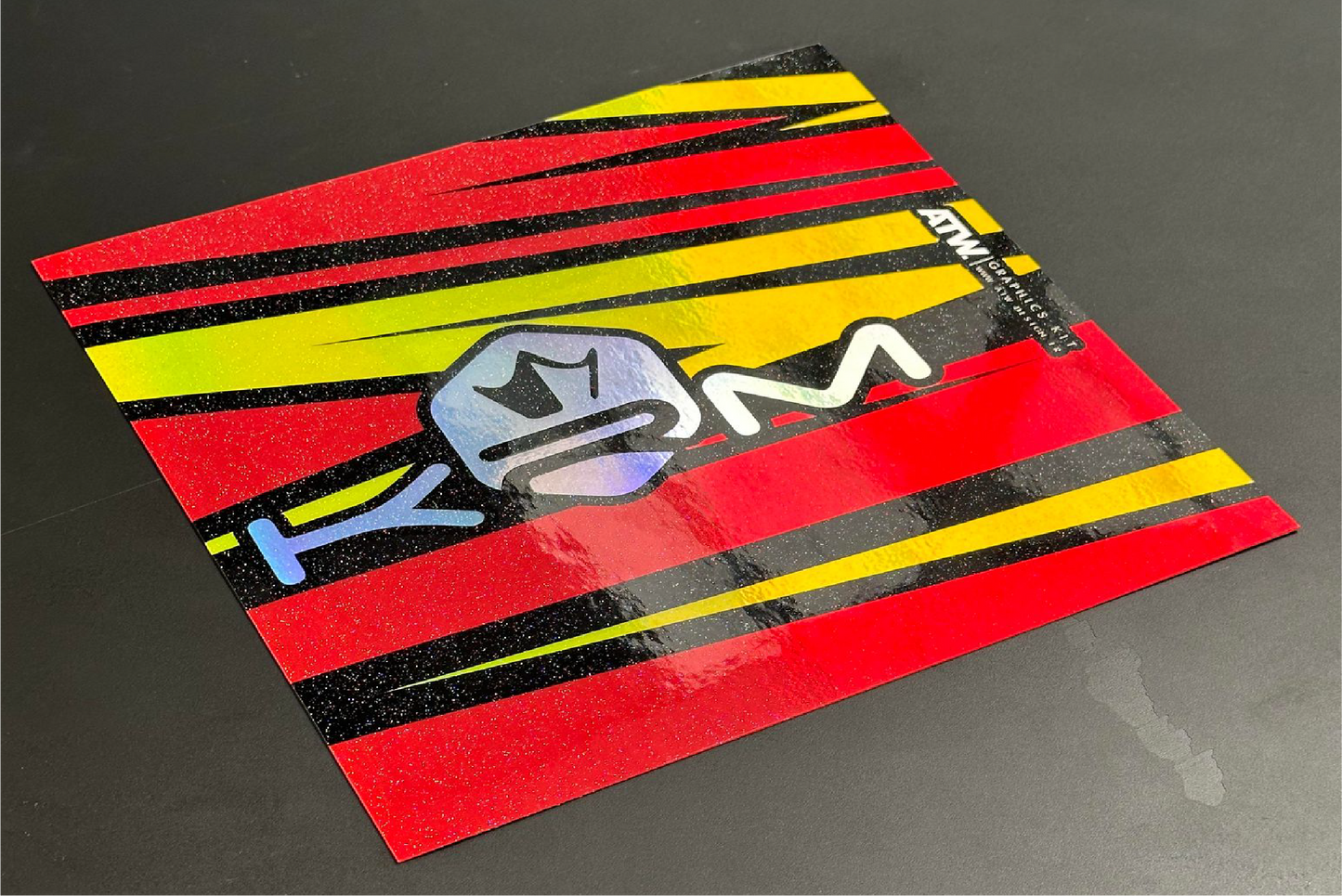 Sticker de Silencieux 50cc – 100% PERSO