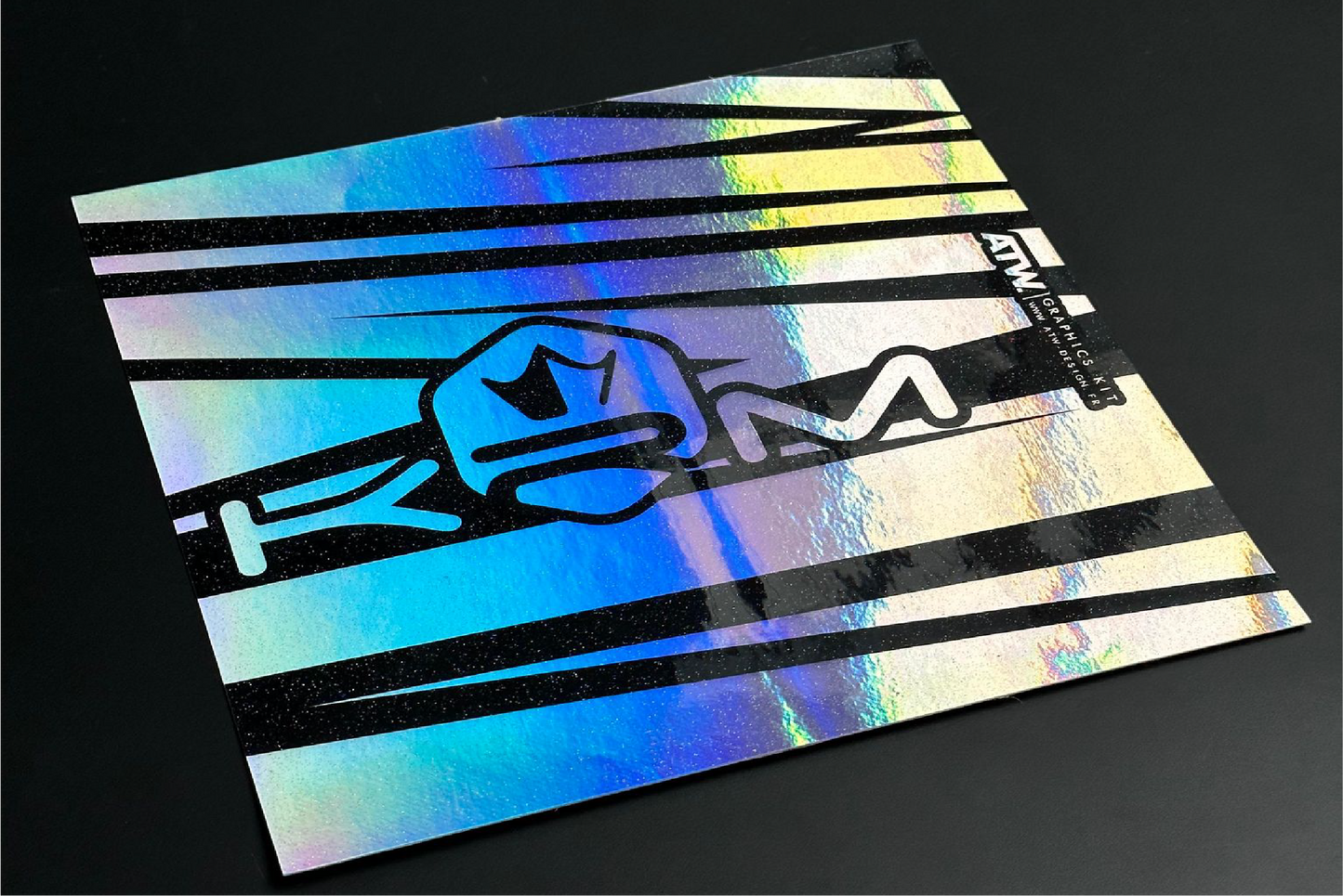 Sticker de Silencieux 50cc – 100% PERSO