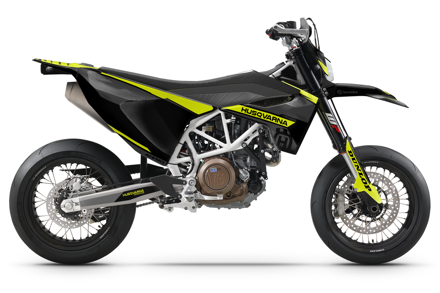 Kit déco motocross “Block” Husqvarna 701 Noir