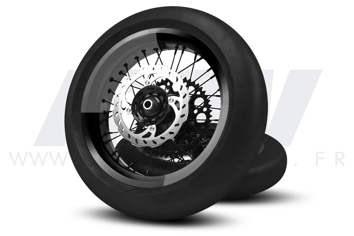 Kit déco 25/25 pour Jantes Supermotard - ATW DESIGN