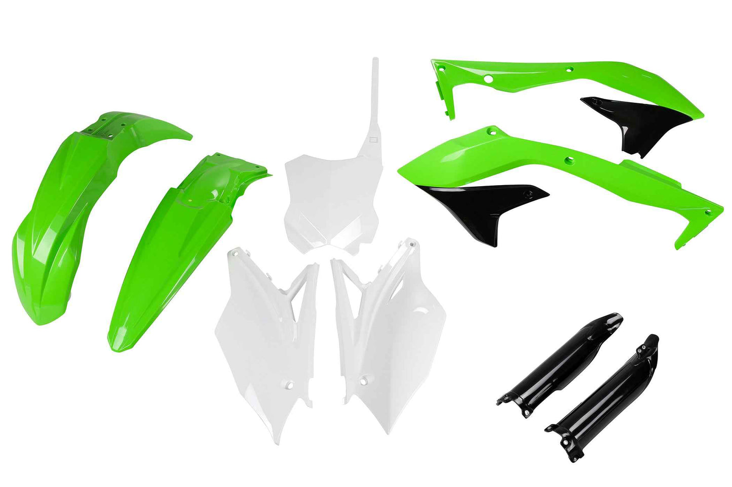 KIT PLASTIQUE COMPLET KAWASAKI KX 250F 2017-2020