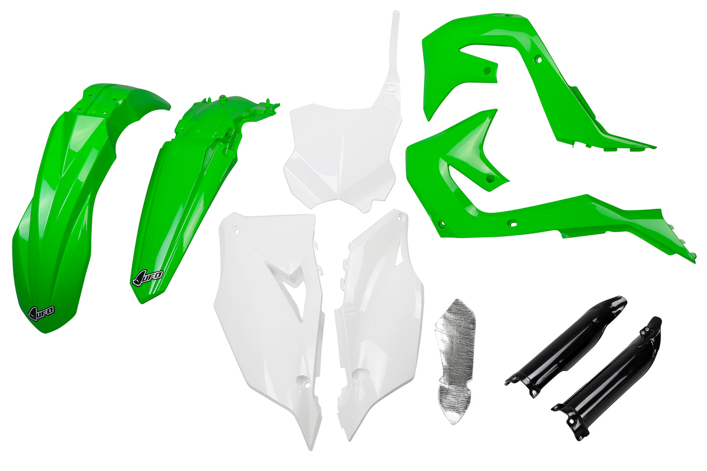 KIT PLASTIQUE COMPLET KAWASAKI KXF 2019-2023