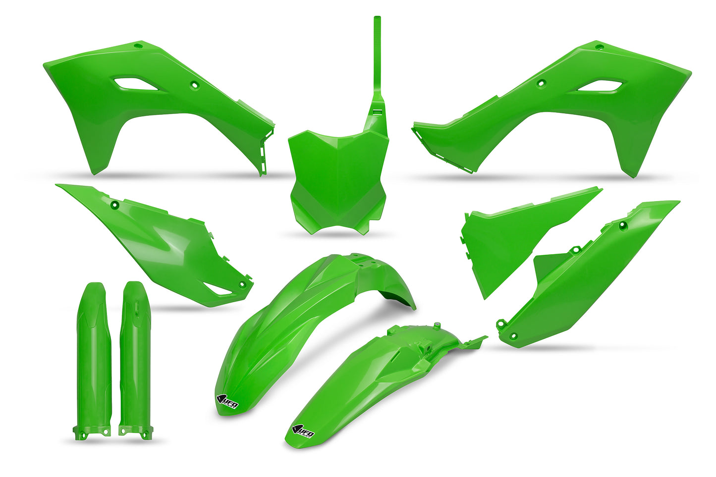 KIT PLASTIQUE COMPLET KAWASAKI KXF 2024 - ATW DESIGN