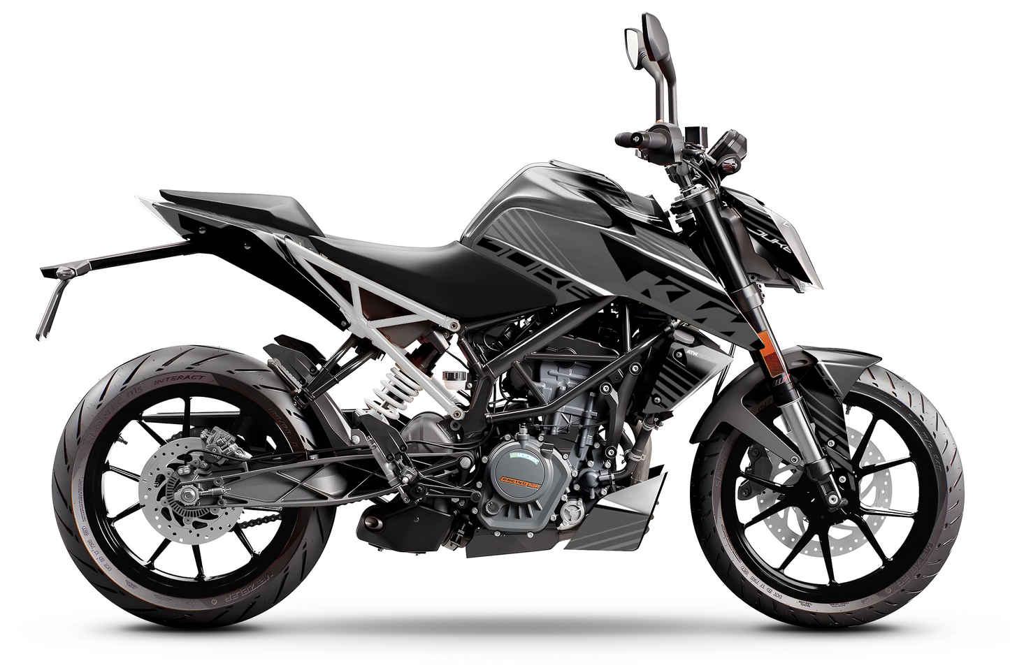 Kit déco Moto “Gradient” KTM 390 DUKE Gris - ATW DESIGN