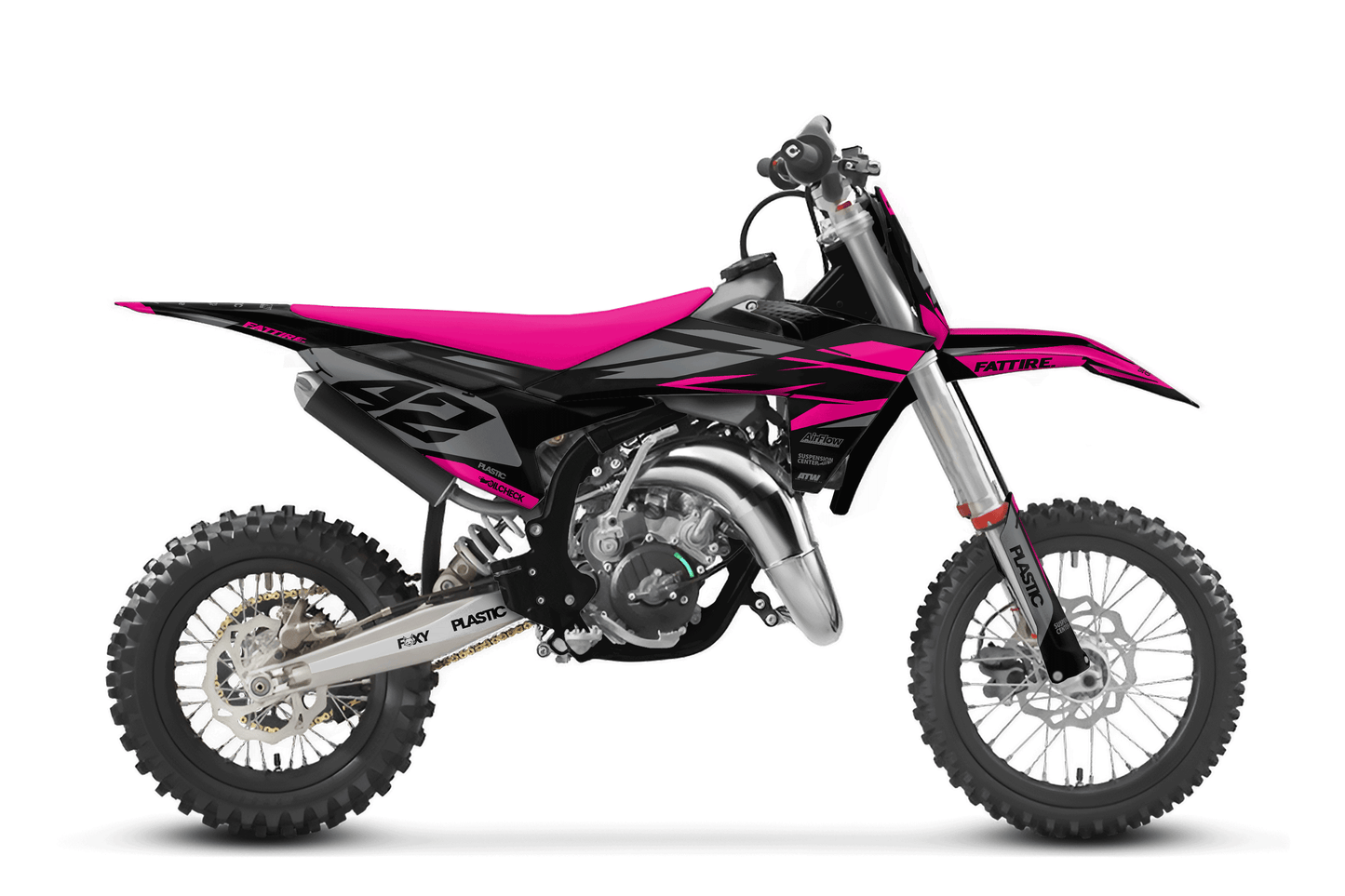 Kit déco motocross KTM 85 SX - Cutz Rose