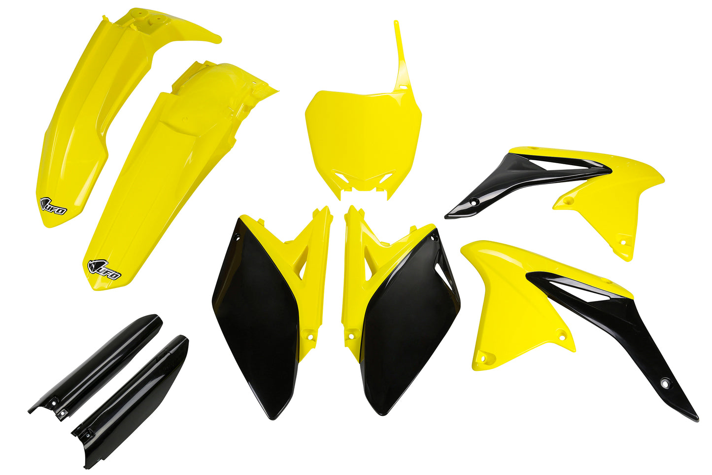 KIT PLASTIQUE COMPLET SUZUKI 250 RMZ 2010 À 2018 - ATW DESIGN