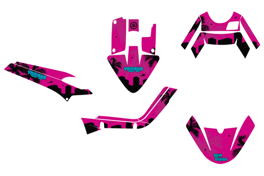 Kit déco Scooter “Miami” Yamaha MBK Booster - Personnalisable - ATW DESIGN