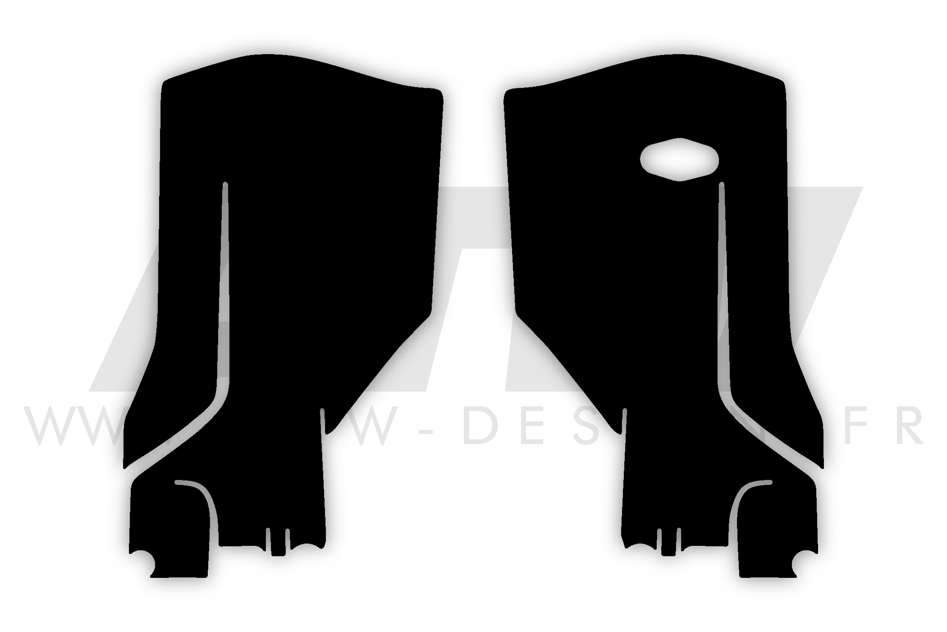 Kit déco pour Protèges fourche - 100% perso - ATW DESIGN