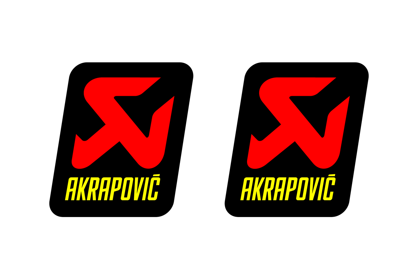 Sticker Akrapovic V1 - Configurable - ATW DESIGN
