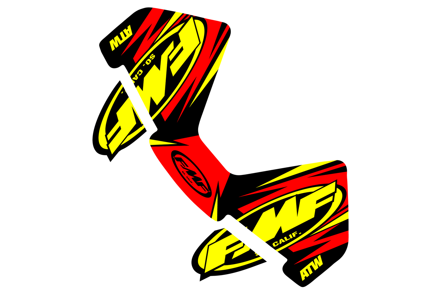 Sticker FMF 4.1 (1st Gen) Thunder - Configurable - ATW DESIGN