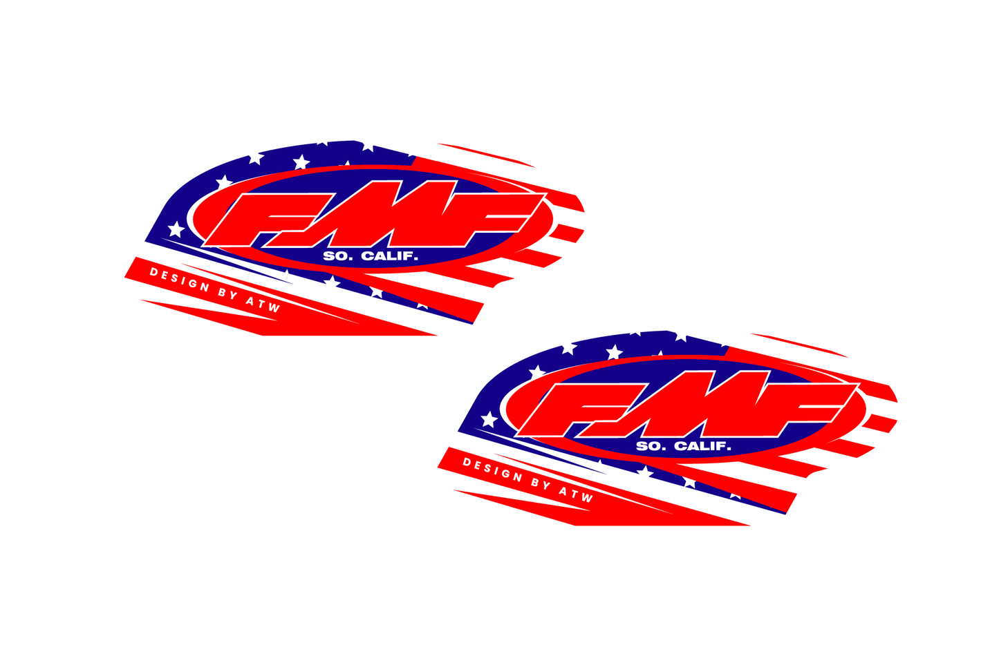 Sticker FMF SHORTY Country - Configurable - ATW DESIGN