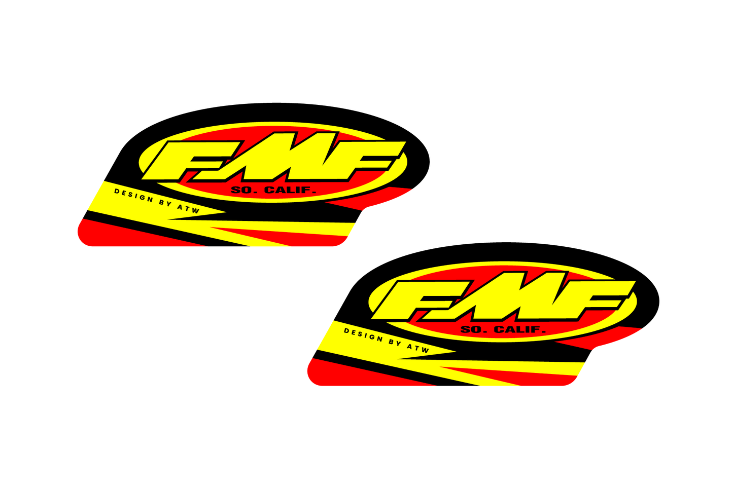 Sticker FMF SHORTY Factory - Configurable - ATW DESIGN