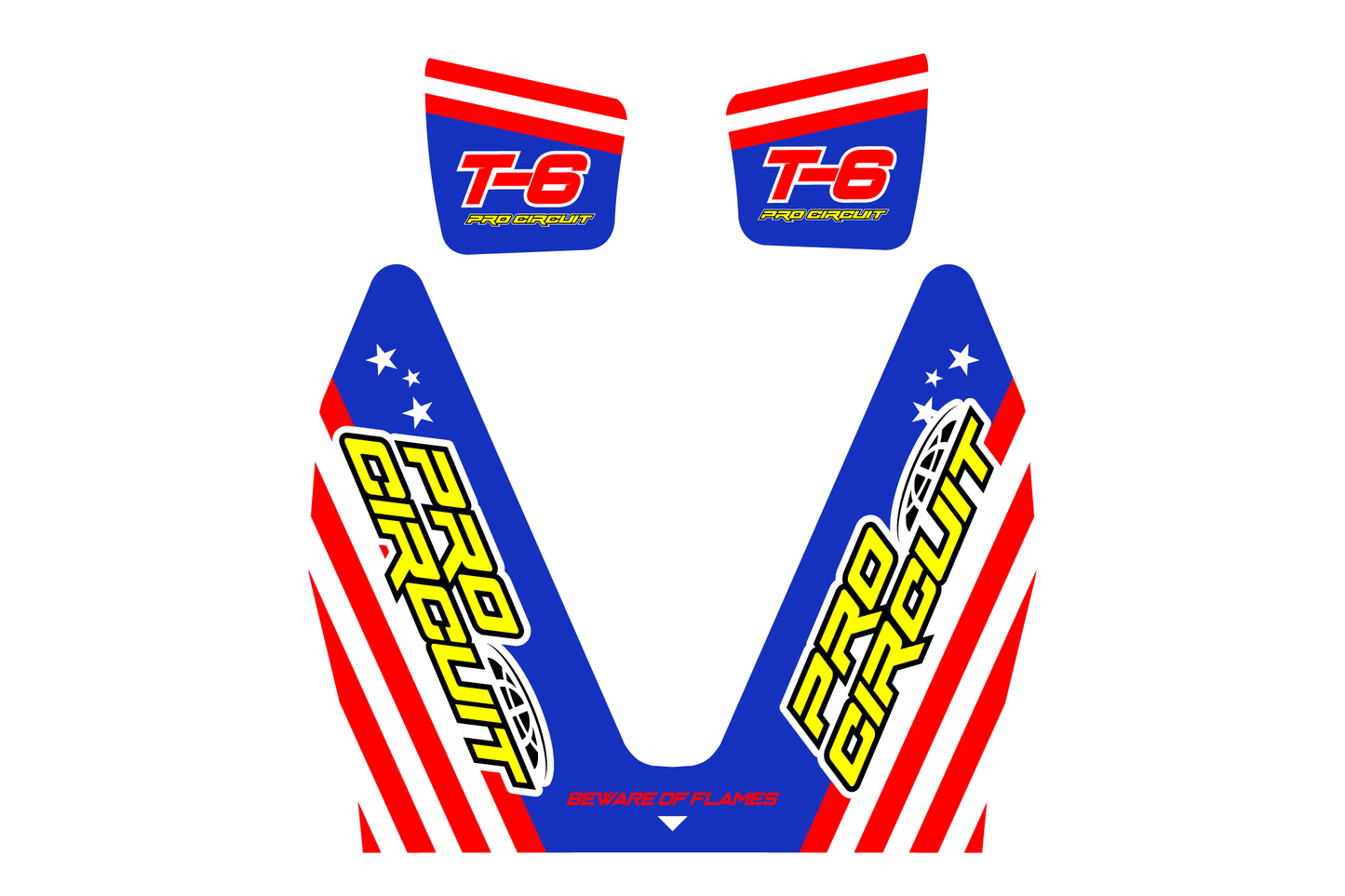 Sticker PRO-CIRCUIT T6 Country - Configurable - ATW DESIGN