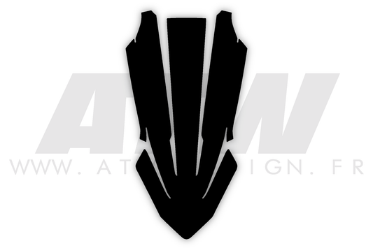 Kit déco pour Garde boue avant - 100% perso - ATW DESIGN