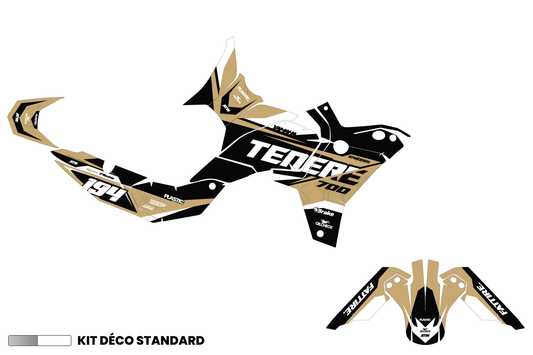 Kit déco Yamaha Tenere 700 - YMTR003 Beige