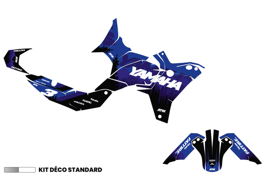 Kit déco Yamaha Tenere 700 - YMTR004 Bleu