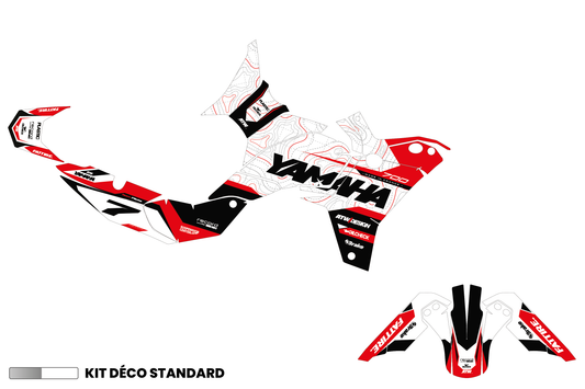 Kit déco Yamaha Tenere 700 - YMTR001 Rouge
