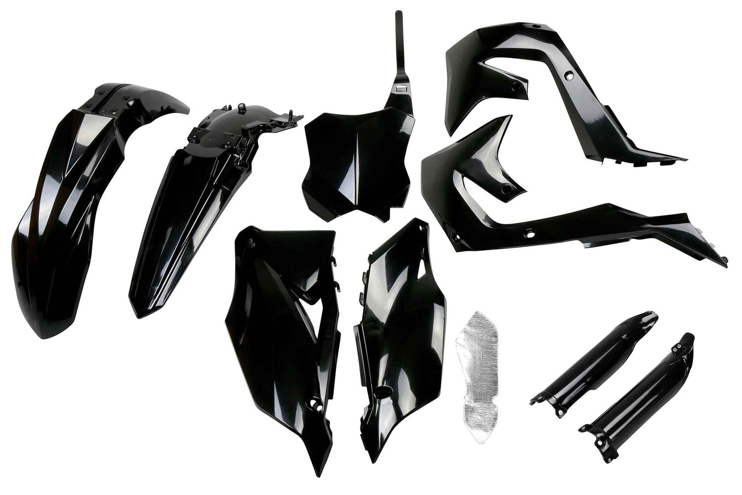 KIT PLASTIQUE COMPLET KAWASAKI KXF 2019-2023