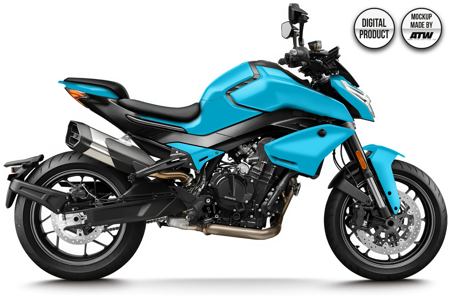CFMOTO 800 NK 2023-2025 Mockup – PSD & AI - ATW DESIGN