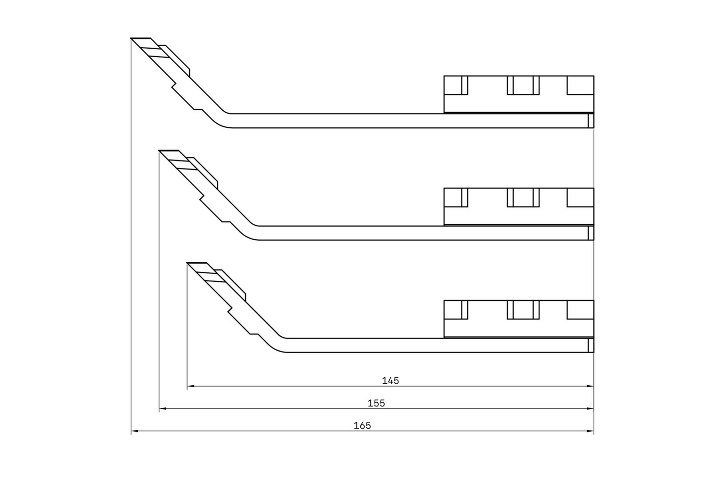 Scrap Amovible Pour Support De Plaque - ATW DESIGN