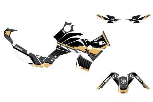 Kit déco Moto “Modern” Yamaha 700 Tenere Beige - ATW DESIGN