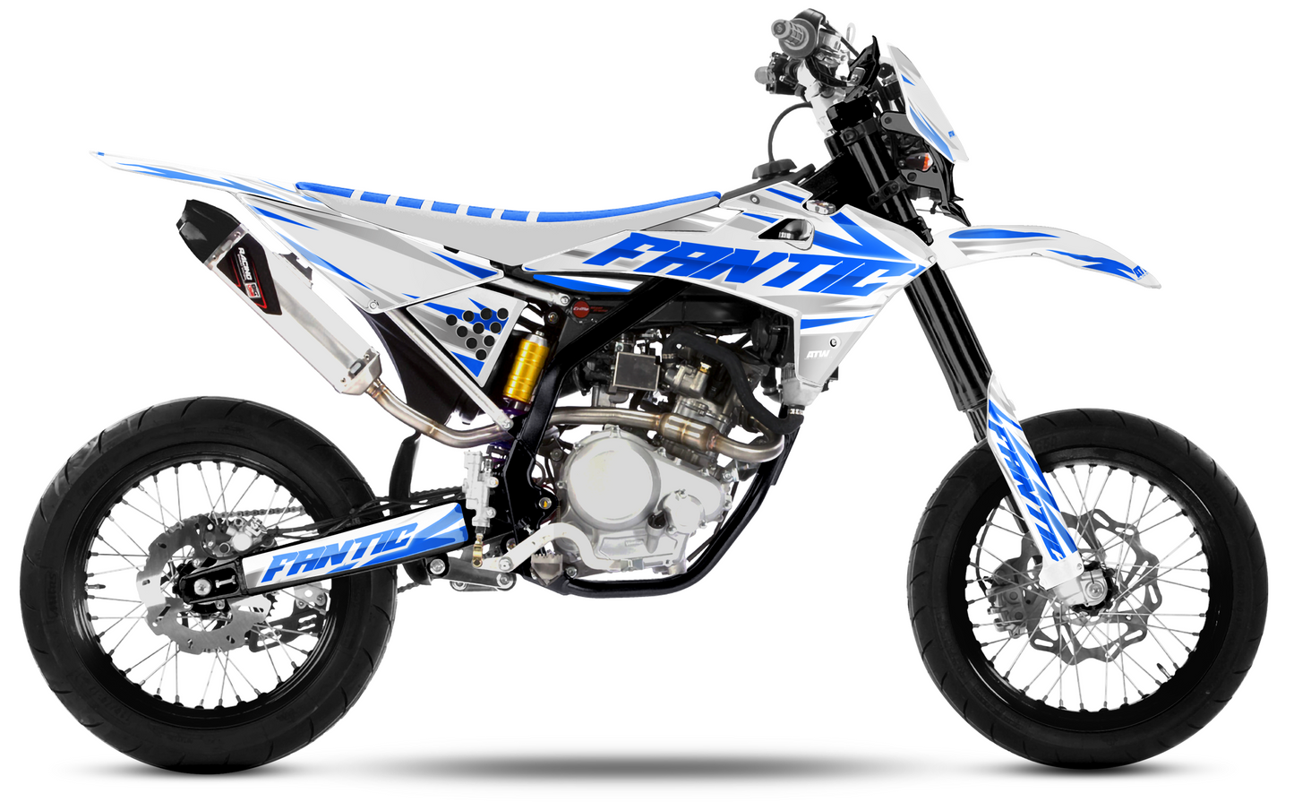 Kit déco Mécaboite 50cc “Thunder-White” pour Tout Modèles - ATW DESIGN
