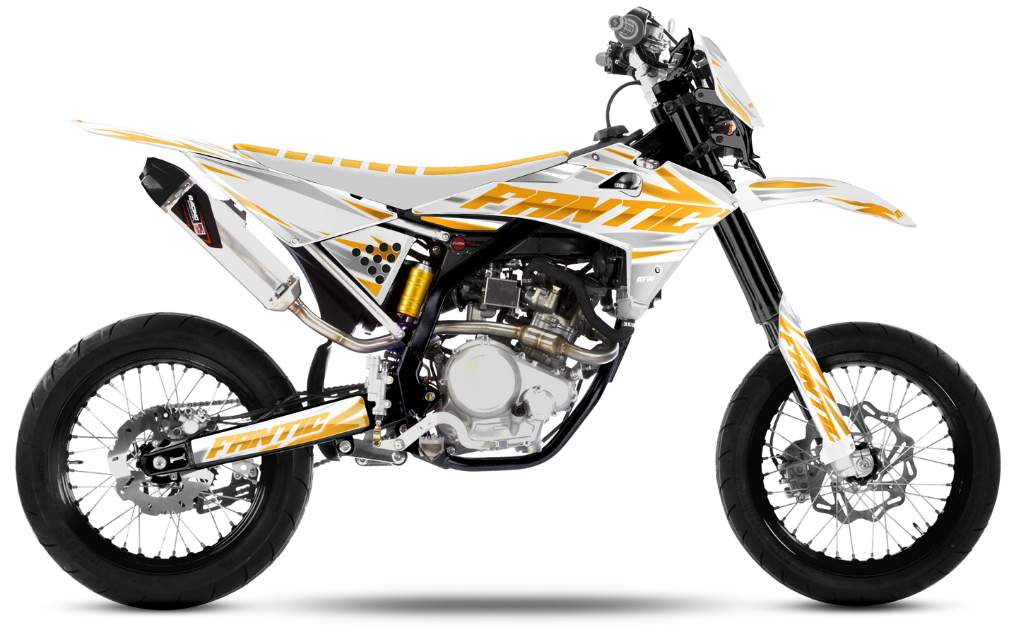 Kit déco Mécaboite 50cc “Thunder-White” pour Tout Modèles - ATW DESIGN