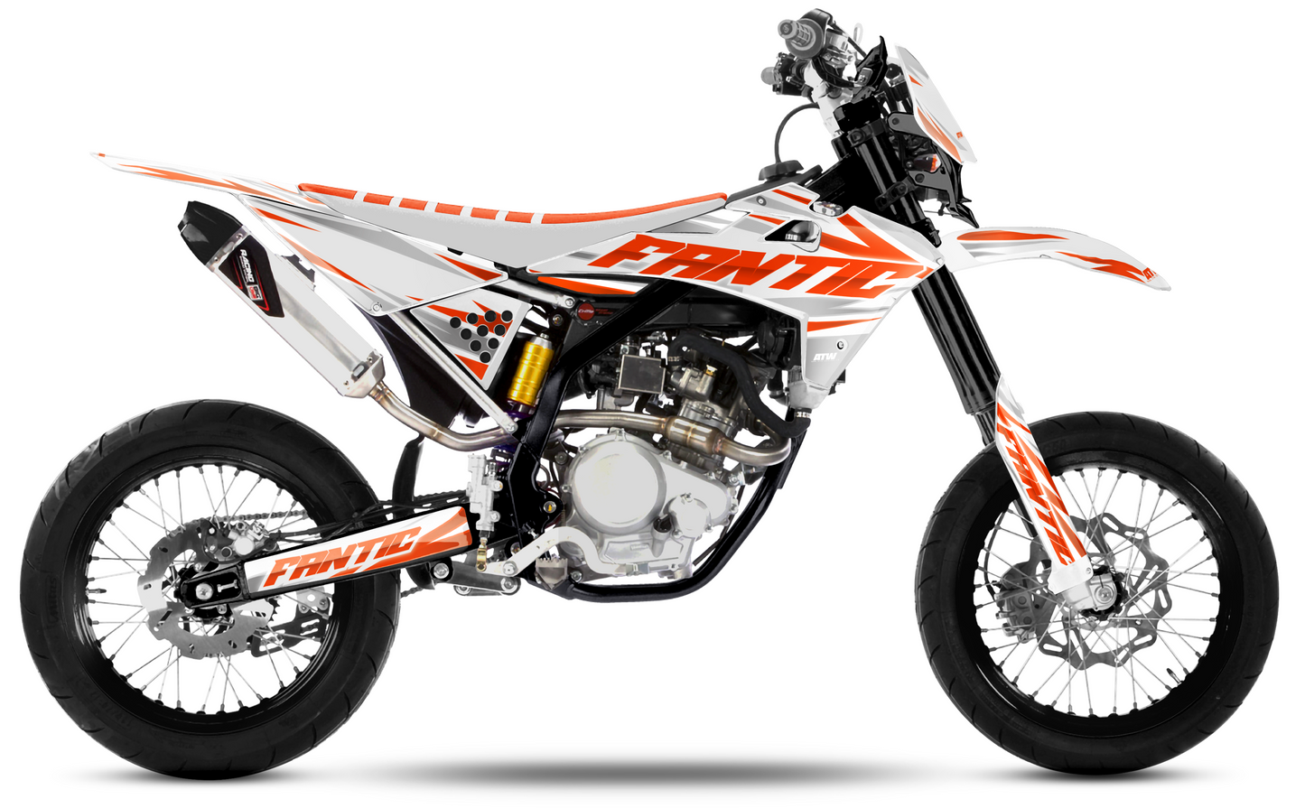 Kit déco Mécaboite 50cc “Thunder-White” pour Tout Modèles - ATW DESIGN