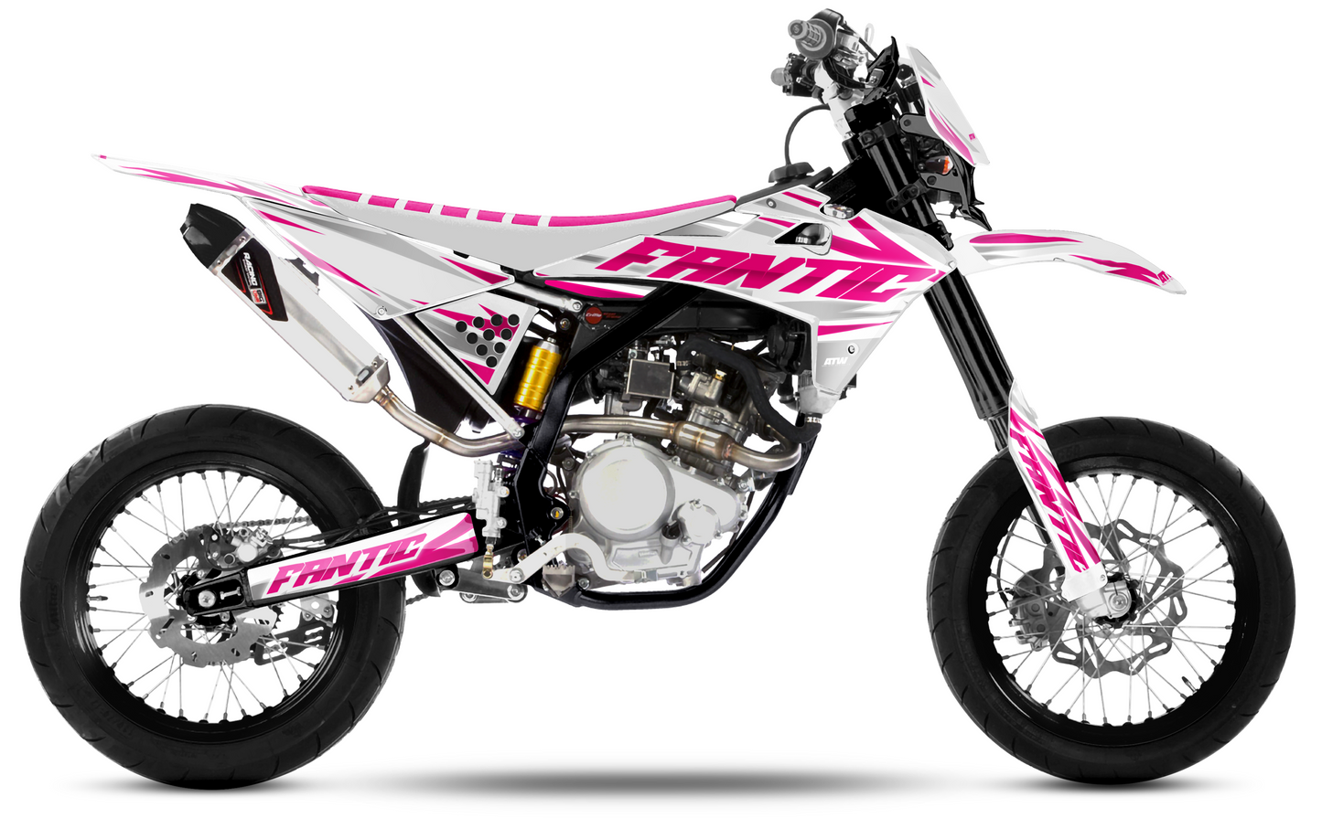 Kit déco Mécaboite 50cc “Thunder-White” pour Tout Modèles - ATW DESIGN