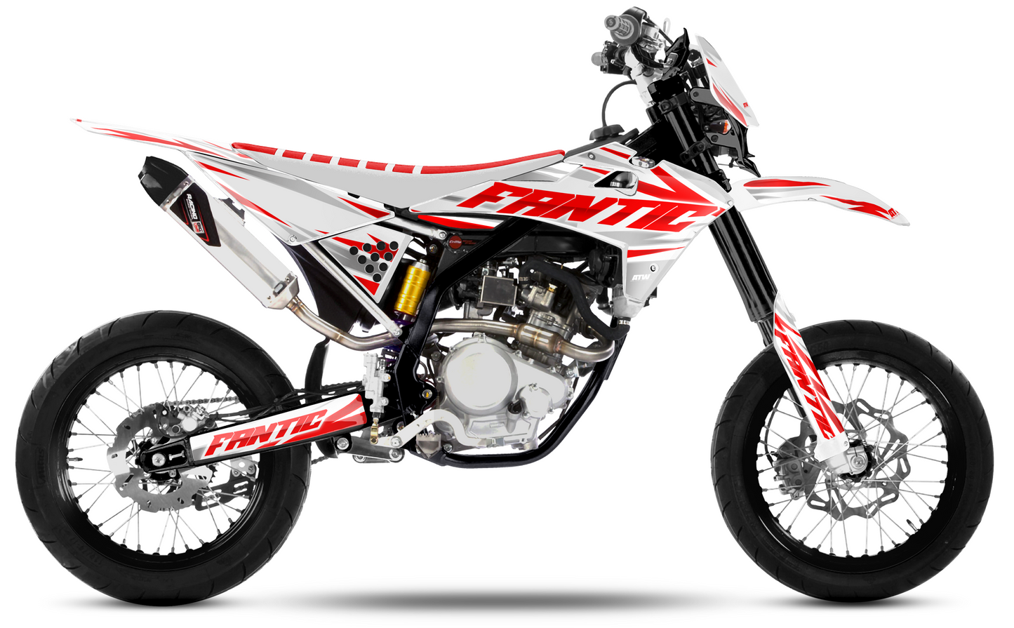 Kit déco Mécaboite 50cc “Thunder-White” pour Tout Modèles - ATW DESIGN