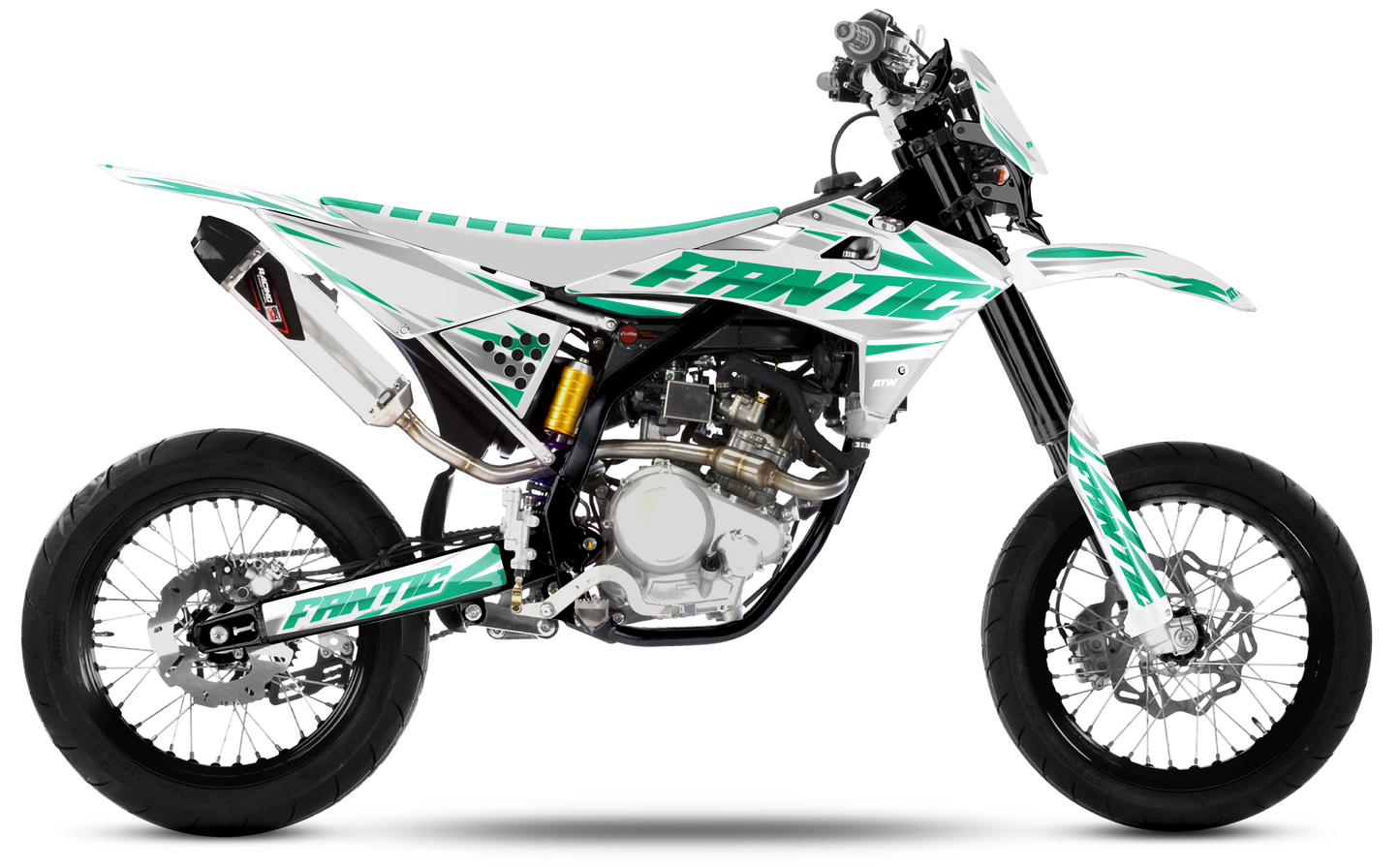 Kit déco Mécaboite 50cc “Thunder-White” pour Tout Modèles - ATW DESIGN