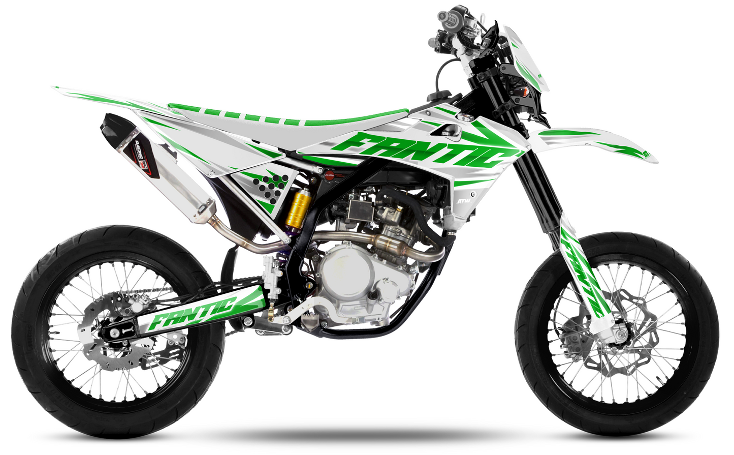 Kit déco Mécaboite 50cc “Thunder-White” pour Tout Modèles - ATW DESIGN