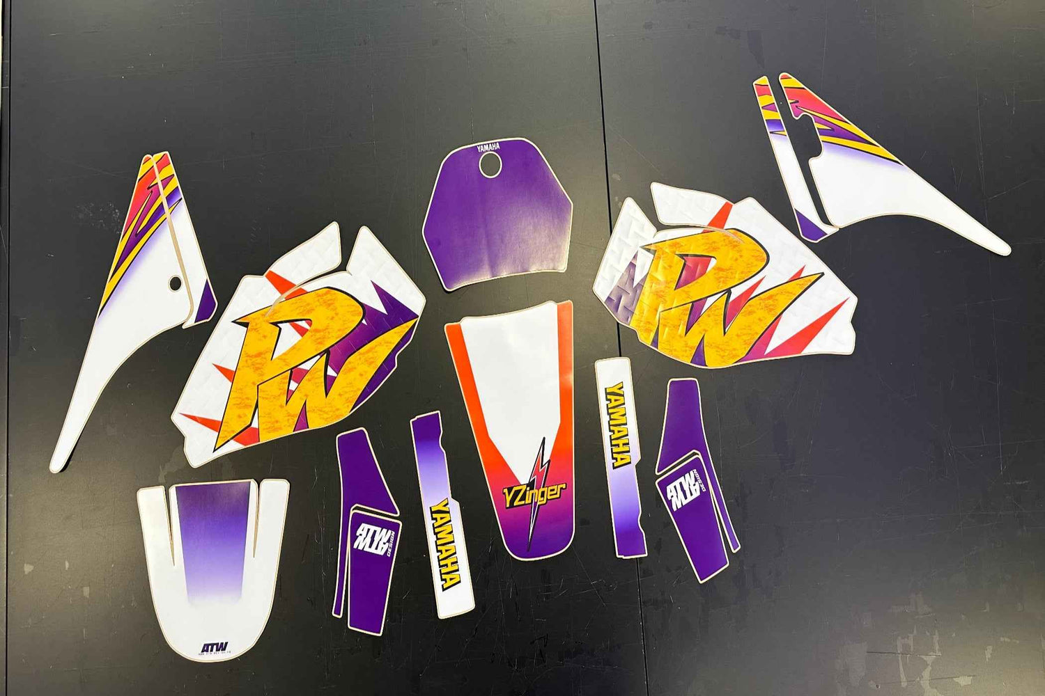 Kit déco “Vintage” Yamaha PW 80 Violet