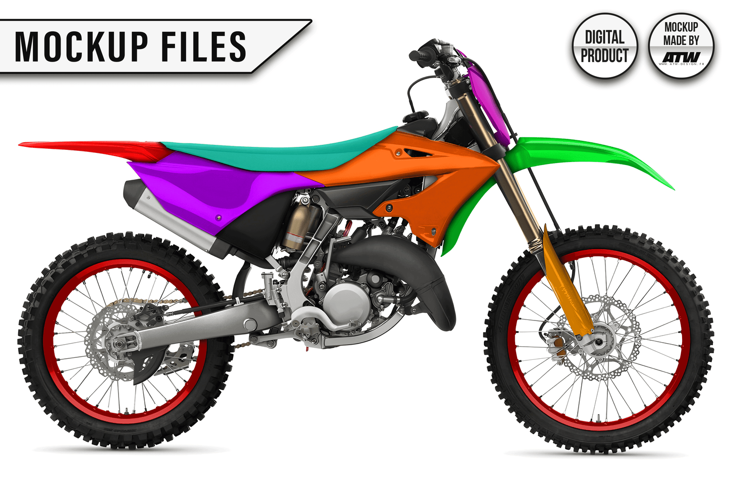 YAMAHA 125 YZ 2022-2026 Mockup – PSD & AI