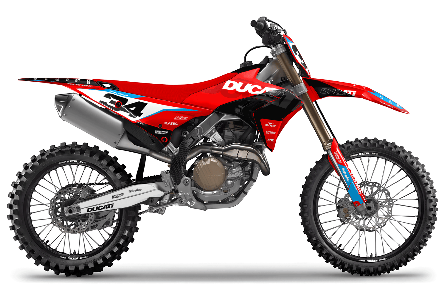 Kit déco motocross Ducati 450 Desmo