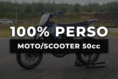 Kit déco 100% Perso - Moto/Scooter 50cc