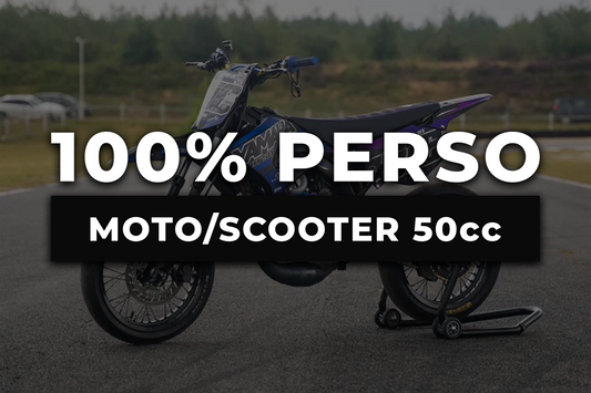 Kit déco 100% Perso - Moto/Scooter 50cc