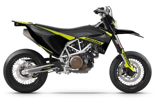 Kit déco motocross “Block” Husqvarna 701 Noir