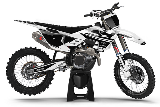 Kit déco motocross “Spike” Husqvarna Blanc
