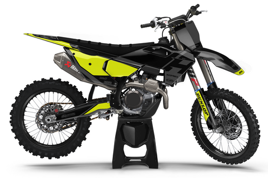 Kit déco motocross “Factory” Husqvarna Noir