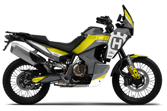 Kit déco Husqvarna 901 Norden “Line” Gris