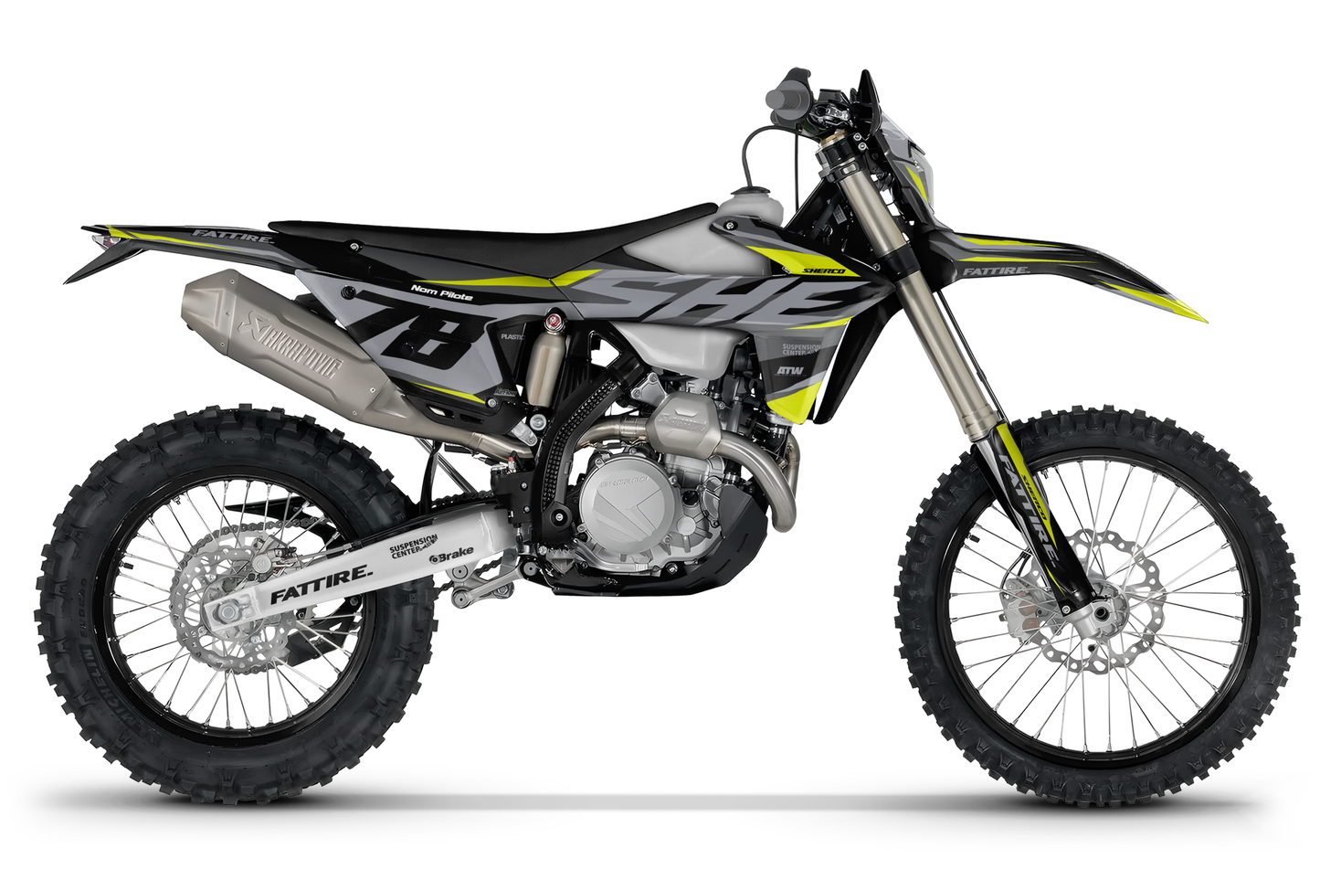 Kit déco Sherco SE/SM - SHMX005 Noir