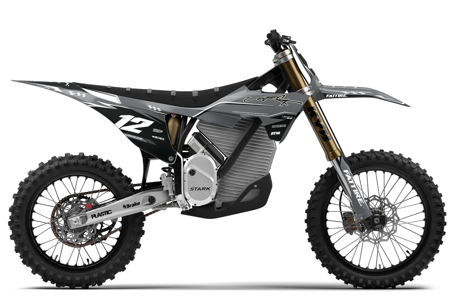 KTM 50 SX motocross graphics kit - Cutz Orange