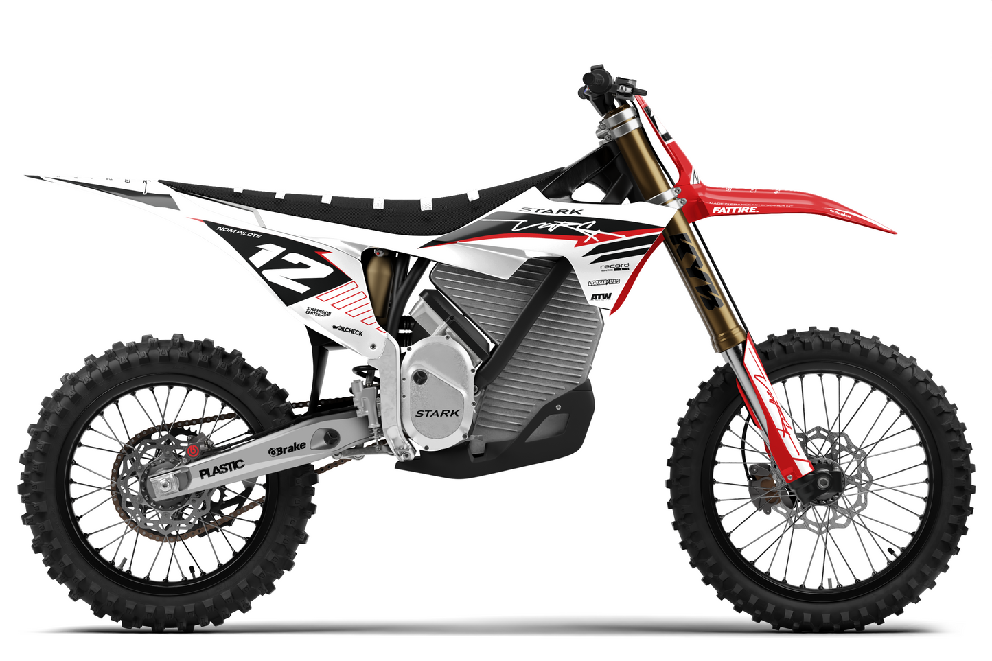 KTM 50 SX motocross graphics kit - Cutz Orange