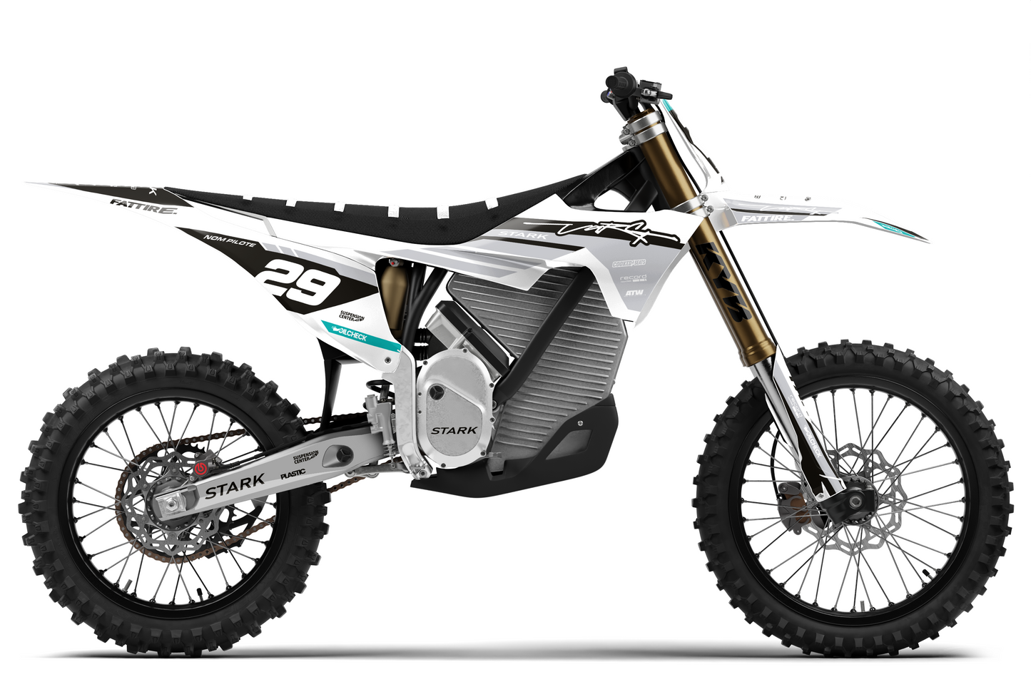 KTM 50 SX motocross graphics kit - Cutz Orange