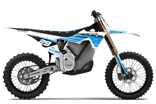 Kit déco Stark VARG MX/EX/SM - SVMX004 Cyan