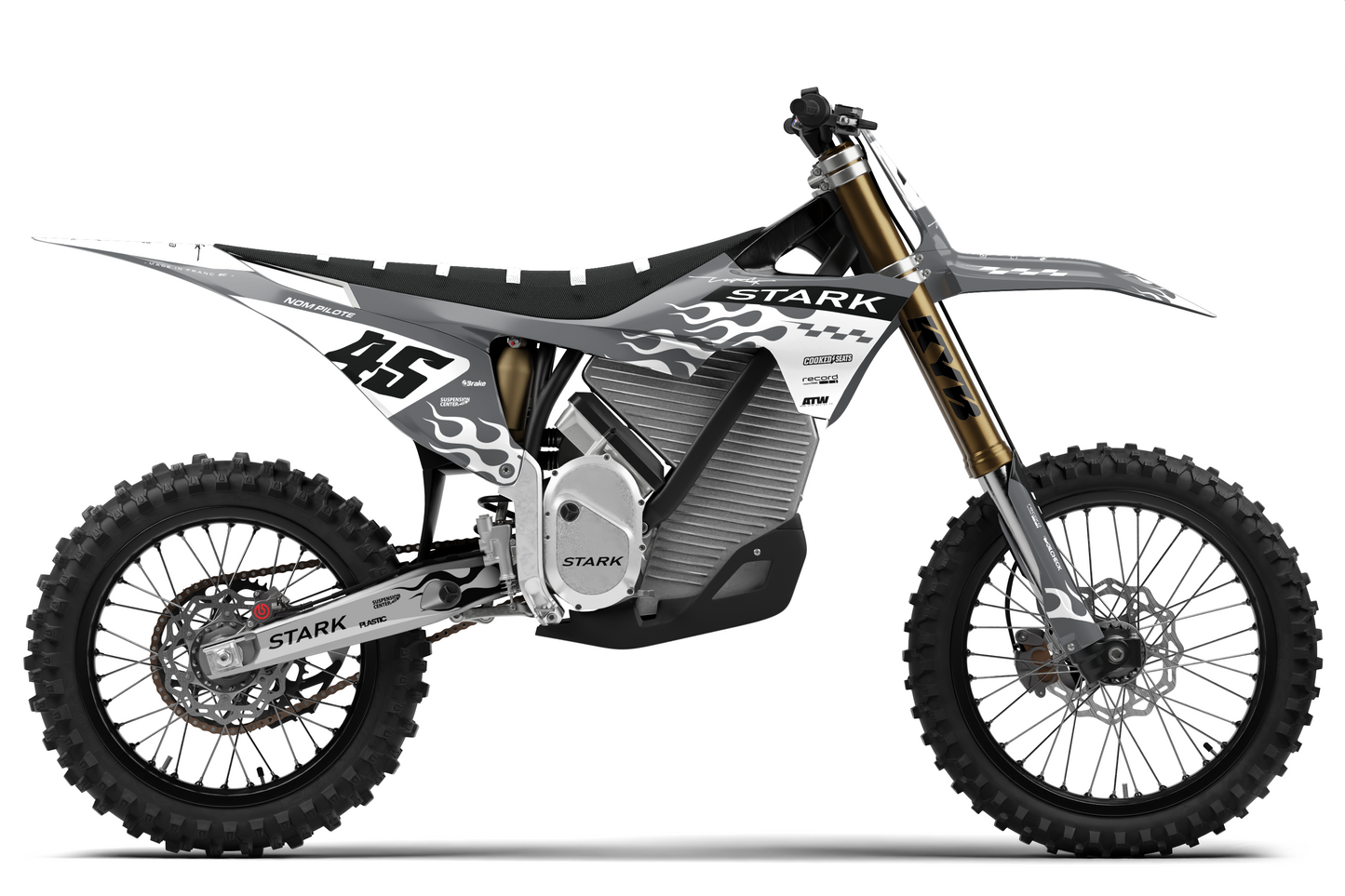 Kit déco Stark VARG MX/EX/SM - SVMX006 Gris